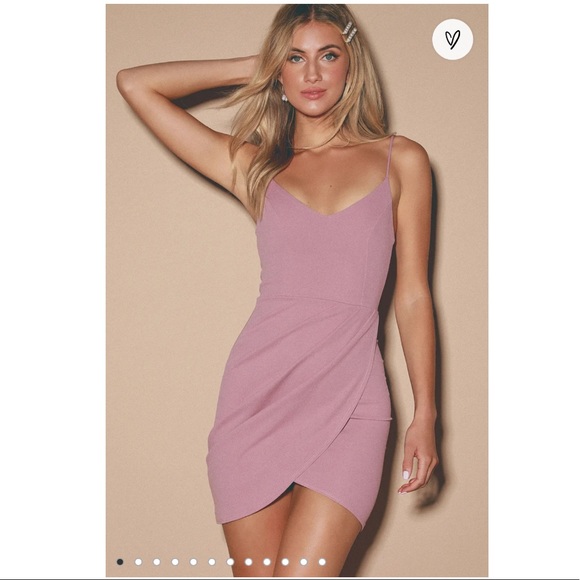 Lulu’s Forever Your Girl Mauve Pink Bodycon Dress - Picture 2 of 6